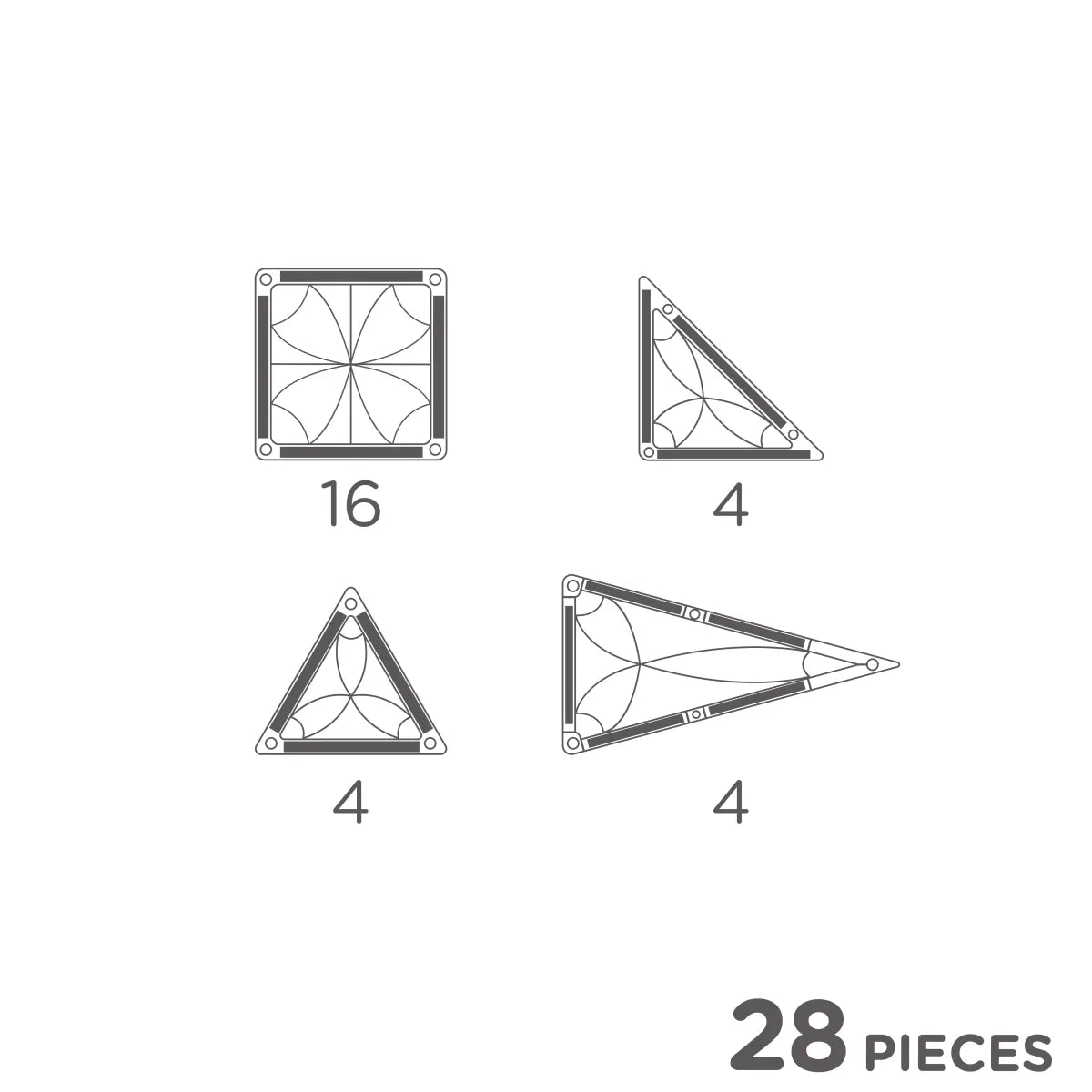 Mini Tiles Pack Intense (28)