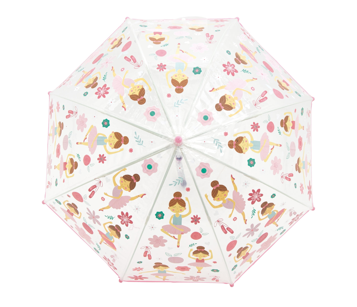 Kleurveranderende Koepelparaplu | Ballerina's (3+)