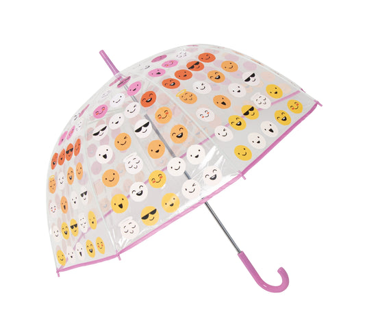 Kleurveranderende Koepelparaplu | Emoji's (5+)