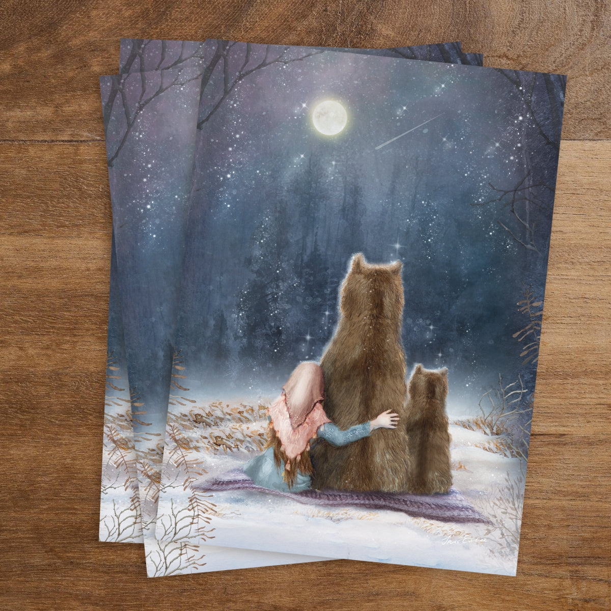 Ansichtkaart | The sound of snow