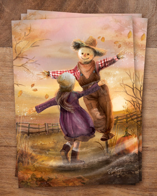Ansichtkaart | Scarecrow's dance