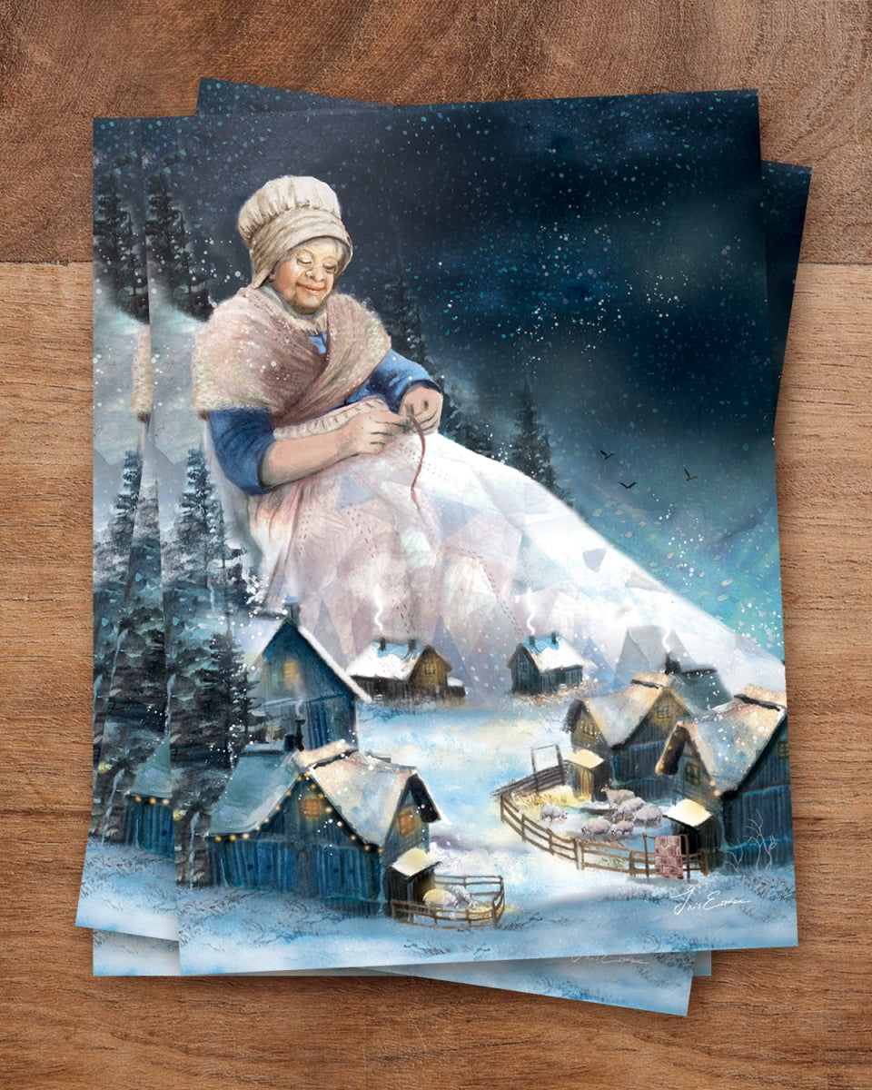 Ansichtkaart | A blanket of snow