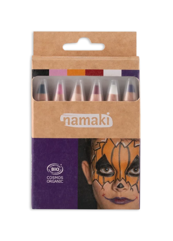 Set van 6 Schminkpotloden