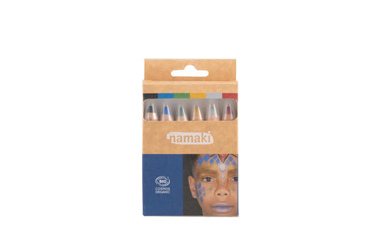 Set van 6 Schminkpotloden