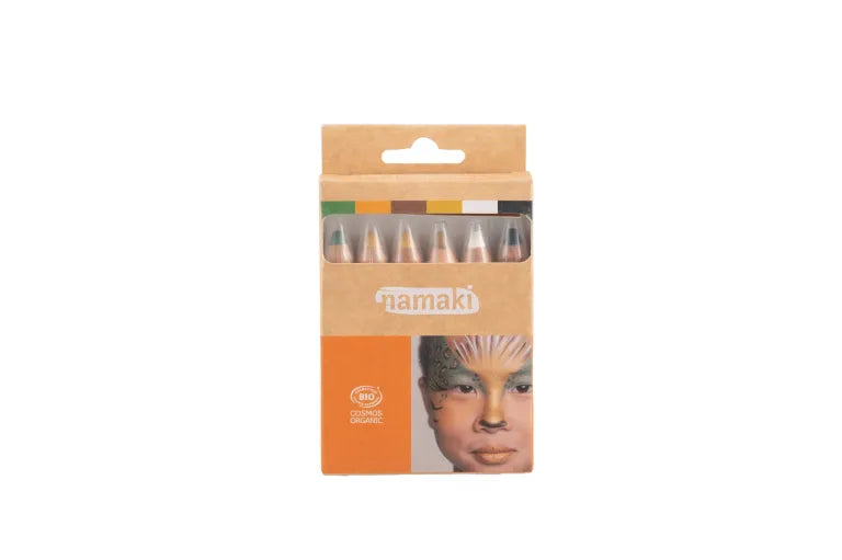 Set van 6 Schminkpotloden