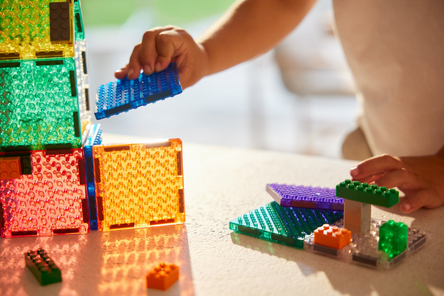 Brick Tiles Set Intense (16)