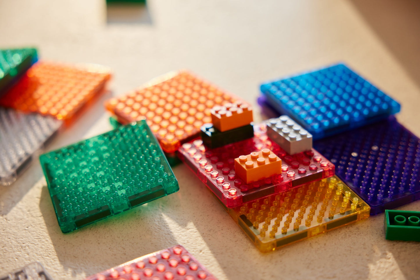 Brick Tiles Set Intense (16)