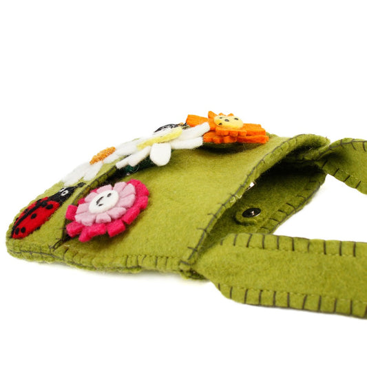 Tasje met Vingerpopjes | Insecten & Bloemen
