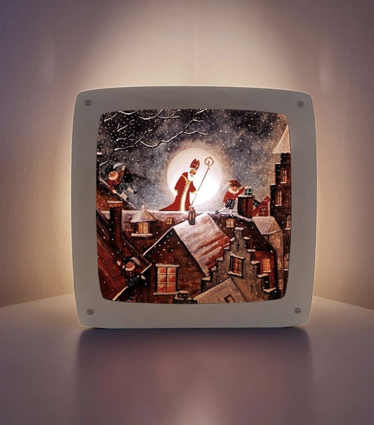 Plaat Seizoenenlamp/Raamhanger | Sint