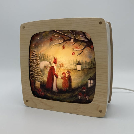 Plaat Seizoenenlamp/Raamhanger | Sint Nicolaas