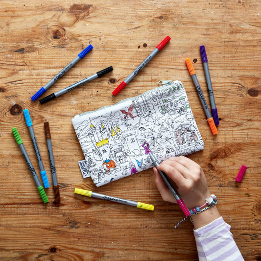 Etui to go | Sprookjes (incl. uitwasbare textielstiften)