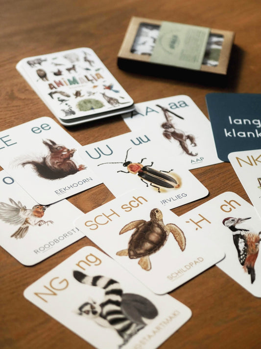 Flashkaarten | Animalia Klankkaarten