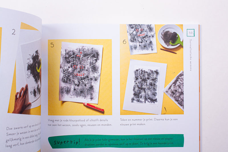 Knutselen als een artiest