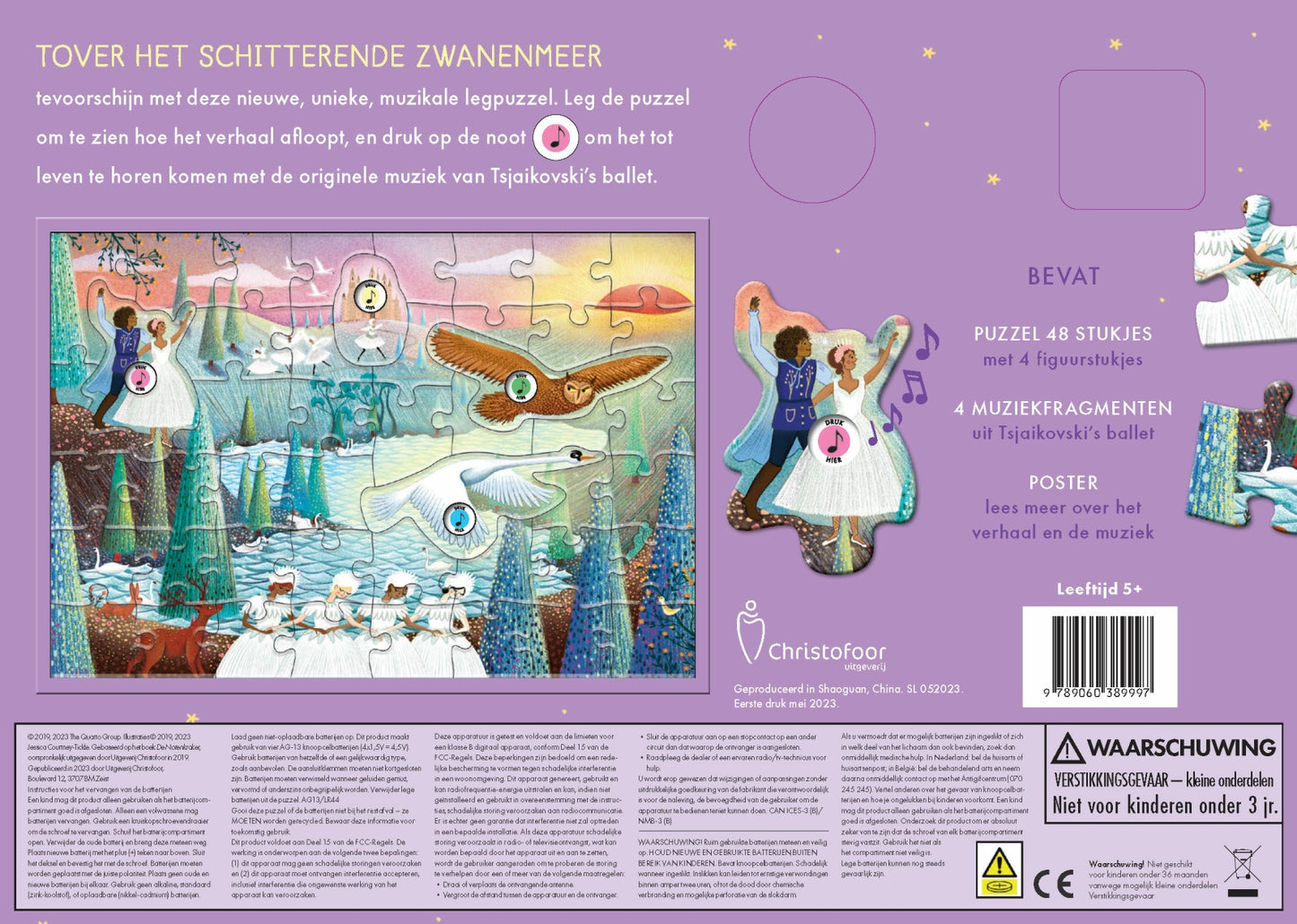 Het Verhalenorkest | Het Zwanenmeer MUZIEKPUZZEL (5+)