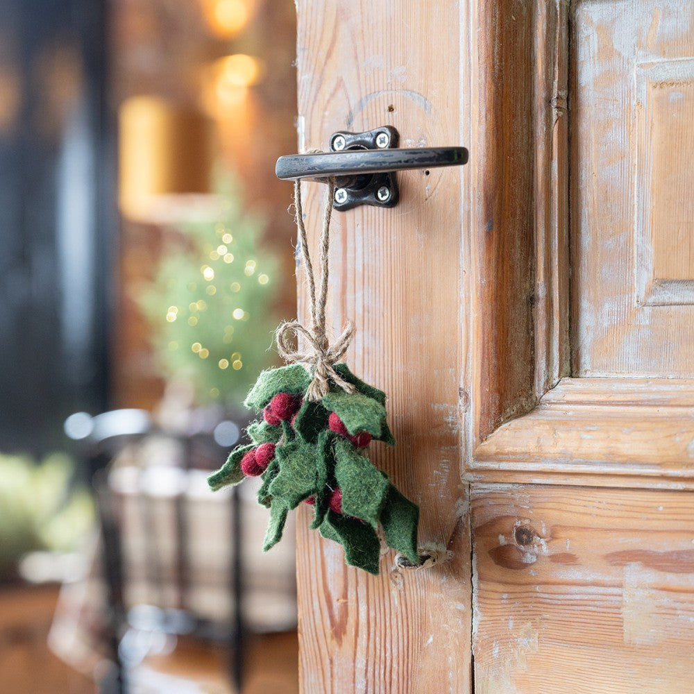 Kersthanger | Holly Berry Medium