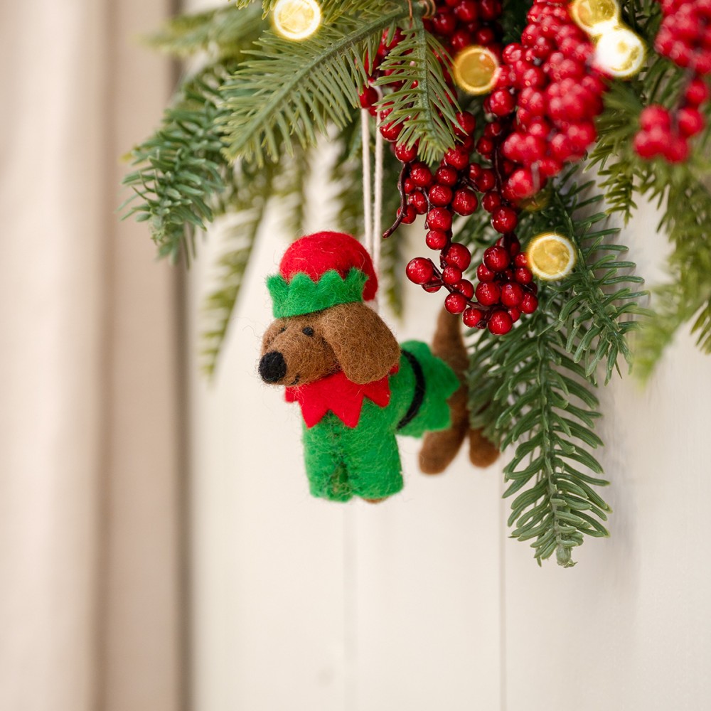 Kersthanger | Kerstelf Teckel