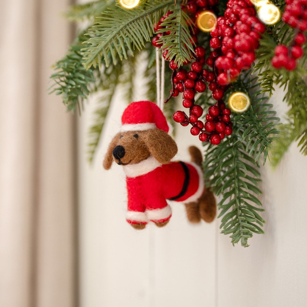 Kersthanger | Kerstman Teckel