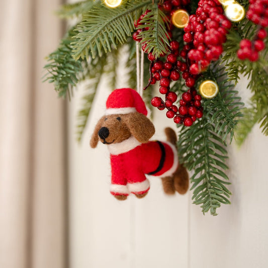 Kersthanger | Kerstman Teckel