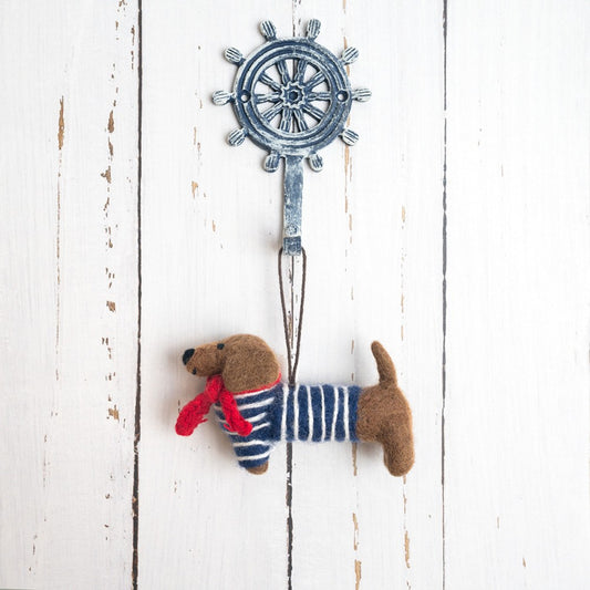 Kersthanger | Nautische Teckel Matroos