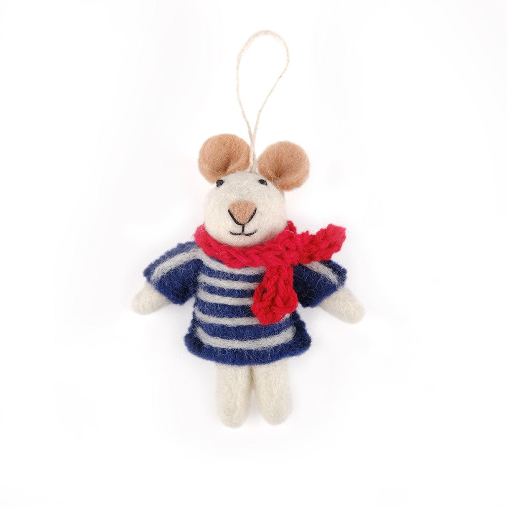 Kersthanger | Nautische Muis Matroos