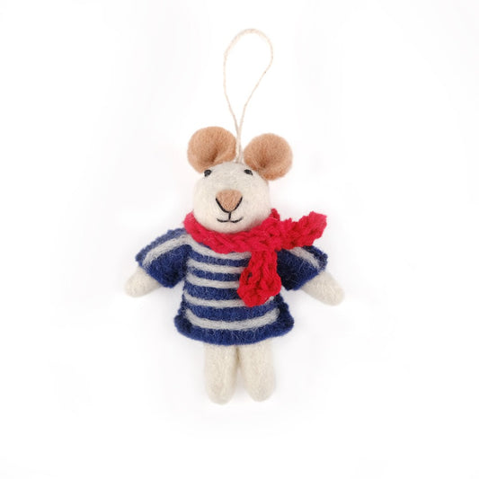 Kersthanger | Nautische Muis Matroos