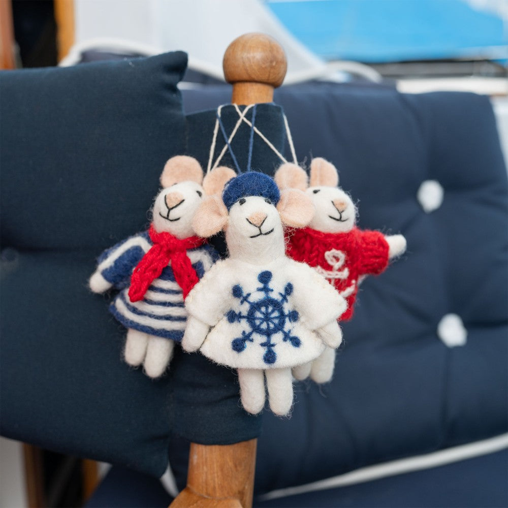 Kersthanger | Nautische Muis Schipper