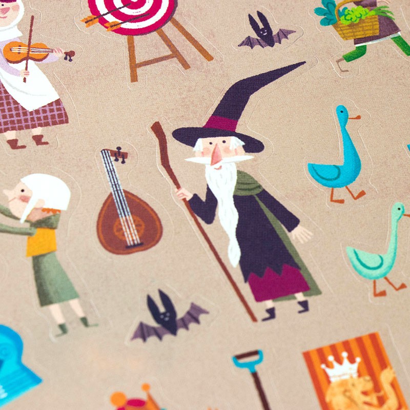 Herbruikbare Stickers | Medievel