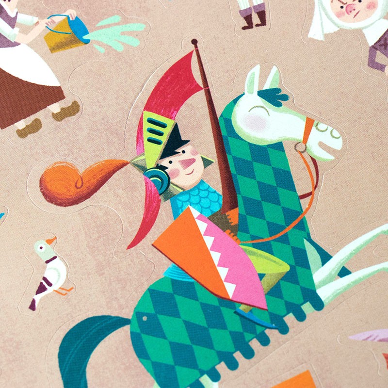 Herbruikbare Stickers | Medievel