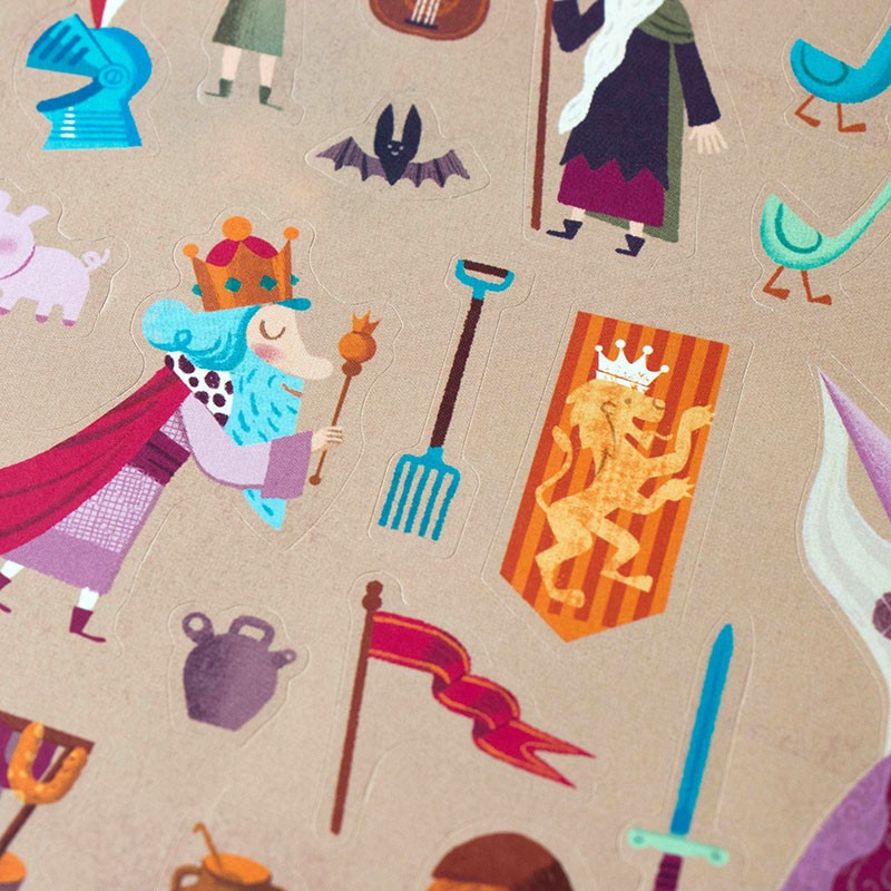 Herbruikbare Stickers | Medievel