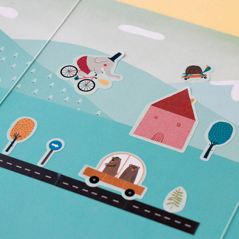 Herbruikbare Stickers | My City