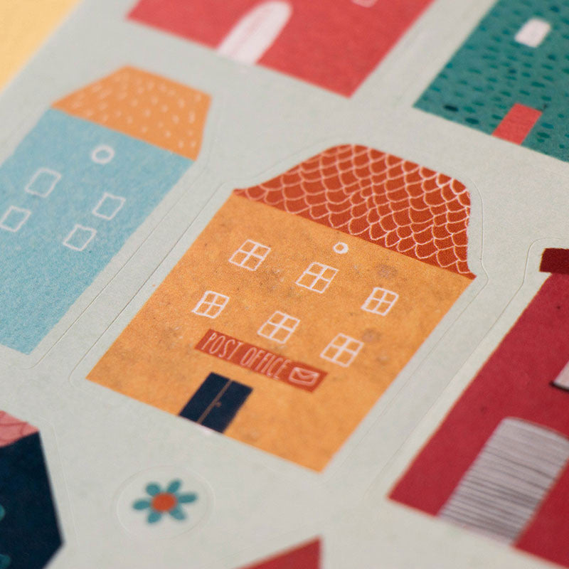 Herbruikbare Stickers | My City