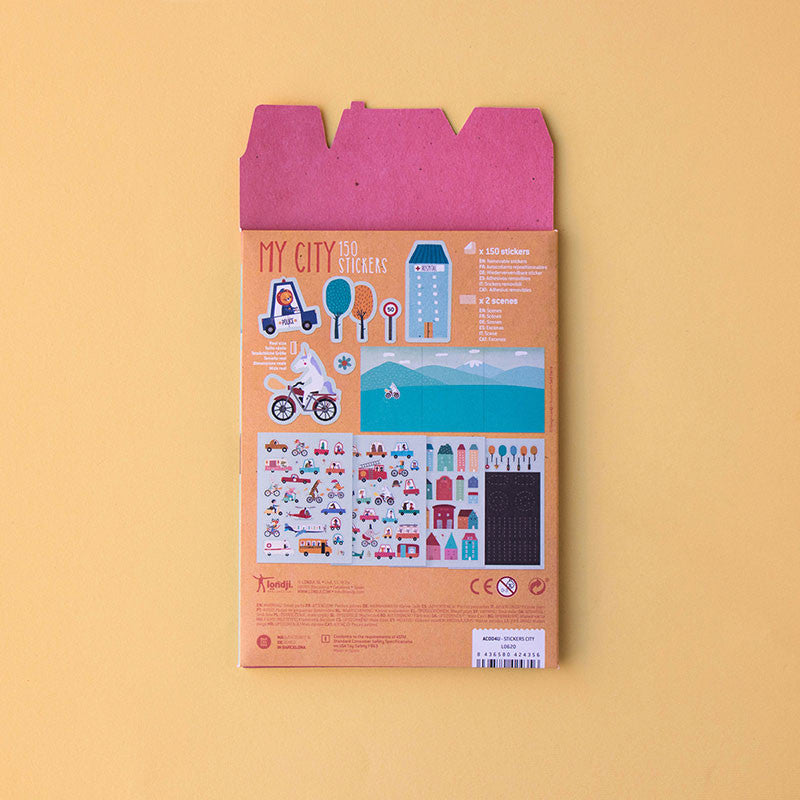Herbruikbare Stickers | My City