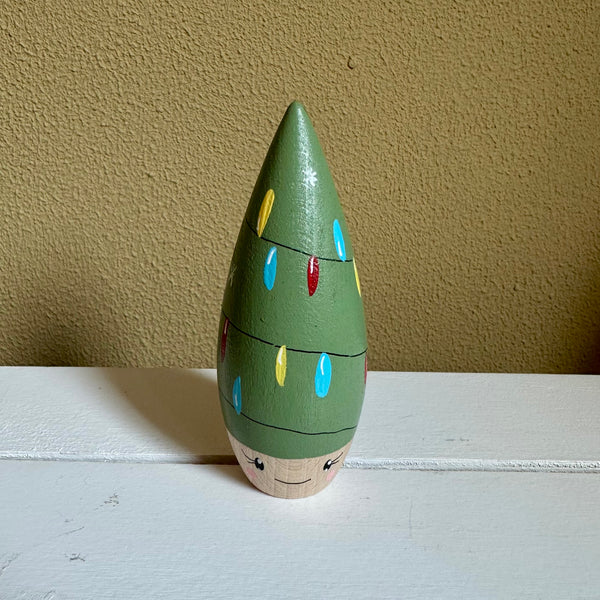 Pegdoll | Kerstboom met lichtjes