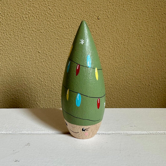 Pegdoll | Kerstboom met lichtjes