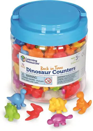 Tellen & Sorteren | Dinosaur Counters (72)