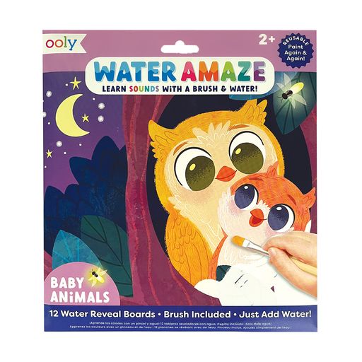 Verven met water (herbruikbaar) | Water Amaze Baby Animals (2+)