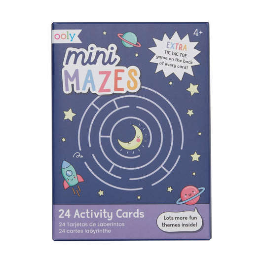 Activiteitenkaartjes | Paper Games - Mini Mazes (4+)