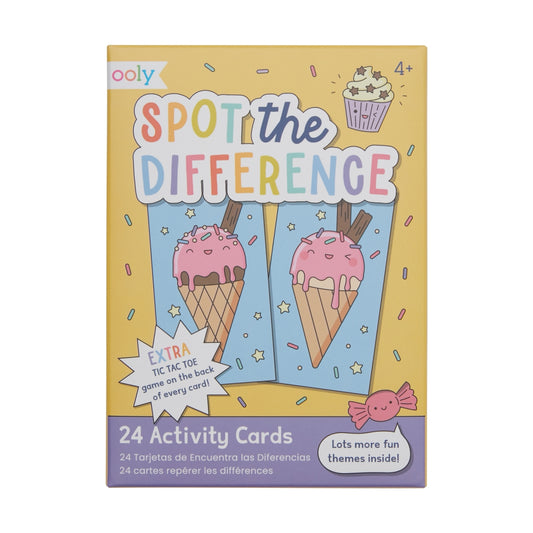 Activiteitenkaartjes | Paper Games - Spot the Difference (4+)