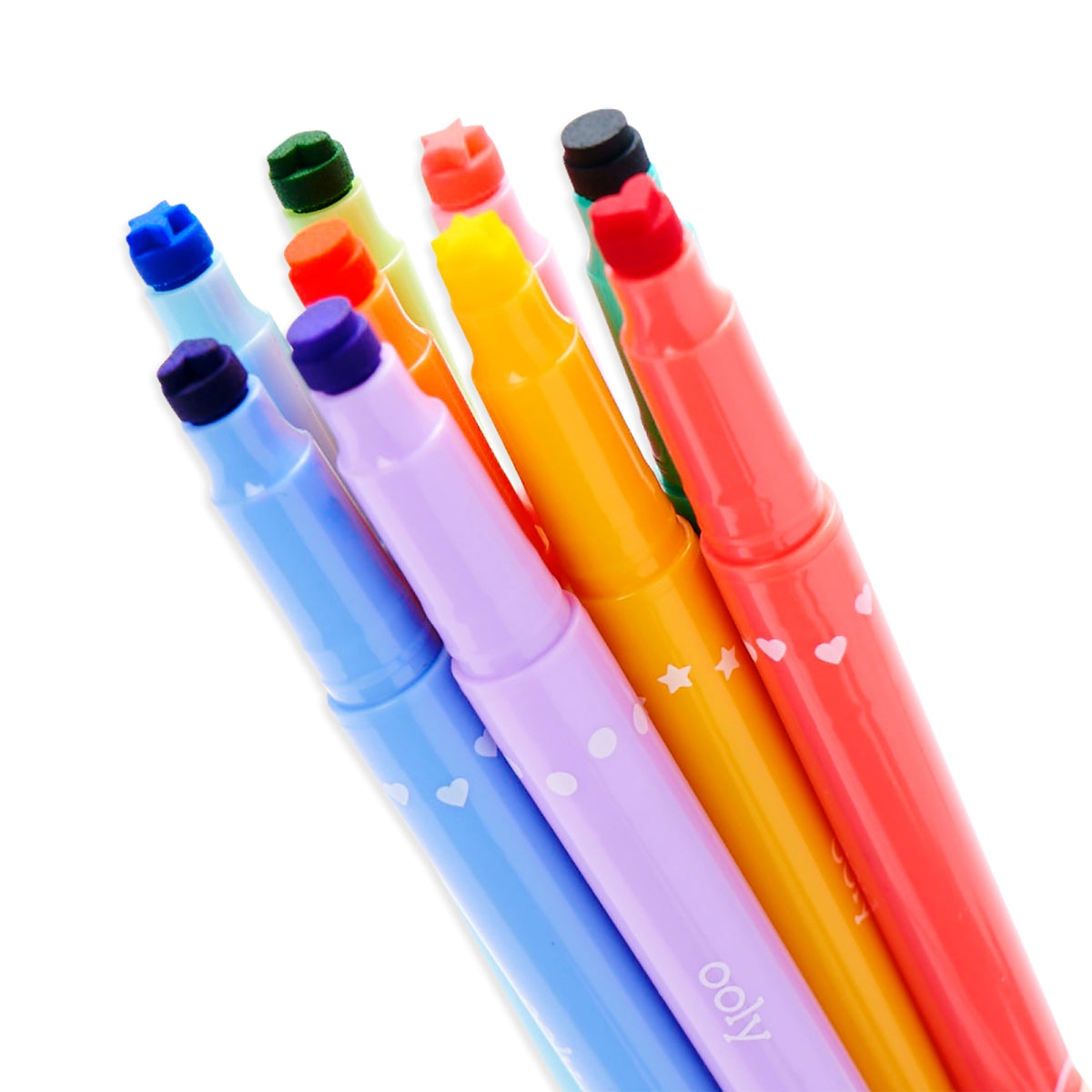 Stempelstiften | Confetti Stamp Double Ended Markers (6+)