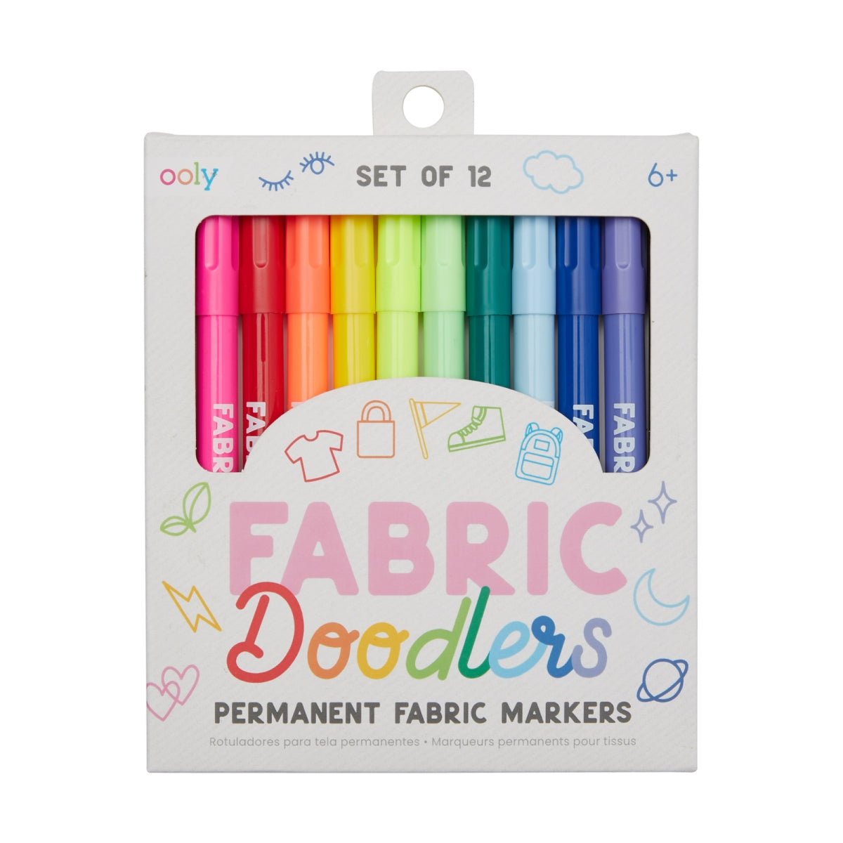 Textielstiften | Fabric Doodlers Markers (6+)