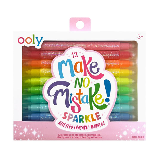 Uitwisbare Glitterstiften | Make No Mistake Glittery Markers (3+)