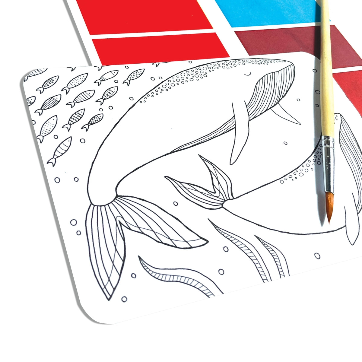 DIY Aquarel Kunstkit | Scenic Hues Ocean Paradise (8+)