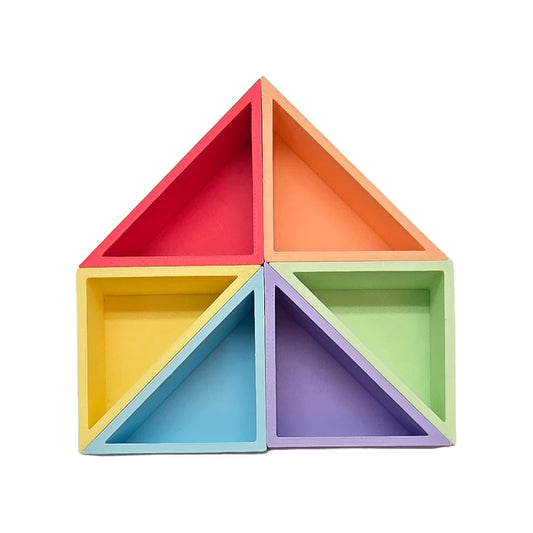 Mandigo Pastel | Rechte Driehoek (kleur naar keuze)