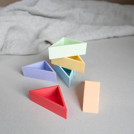 Mandigo Pastel | Rechte Driehoek (kleur naar keuze)