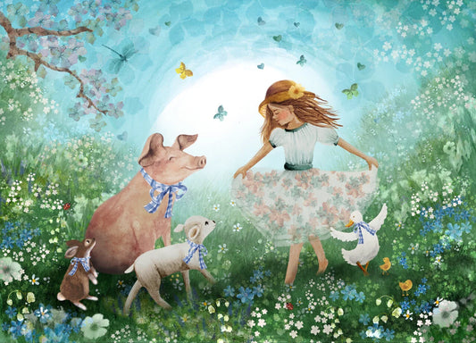 Ansichtkaart | Springtime celebration