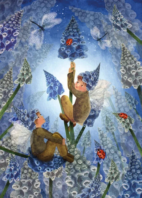 Ansichtkaart | Ladybug Blues