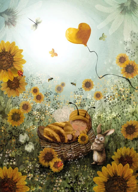 Ansichtkaart | My Little Honeybee
