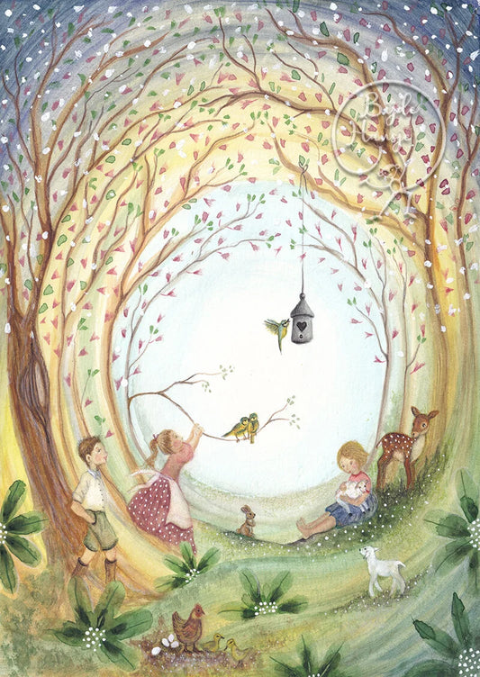 Ansichtkaart | Spring