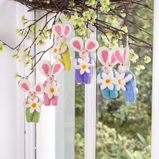 Paashanger | Haasje met Margrietje