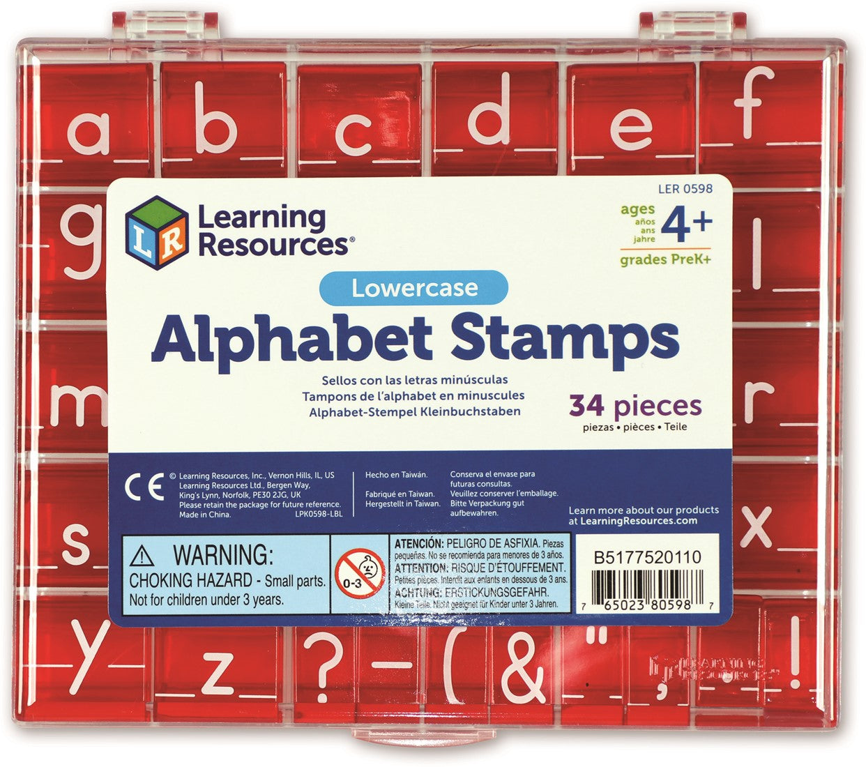 Alfabet Stempels | Kleine Letters
